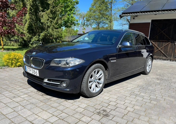 BMW Seria 5 cena 53700 przebieg: 230000, rok produkcji 2015 z Łeba małe 277